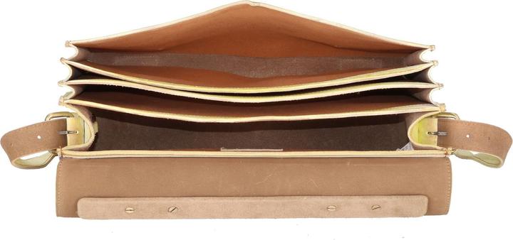 Image du produit Greenland Nature Art+Craft Porte-documents en cuir 41 cm Compartiment pour ordinateur portable