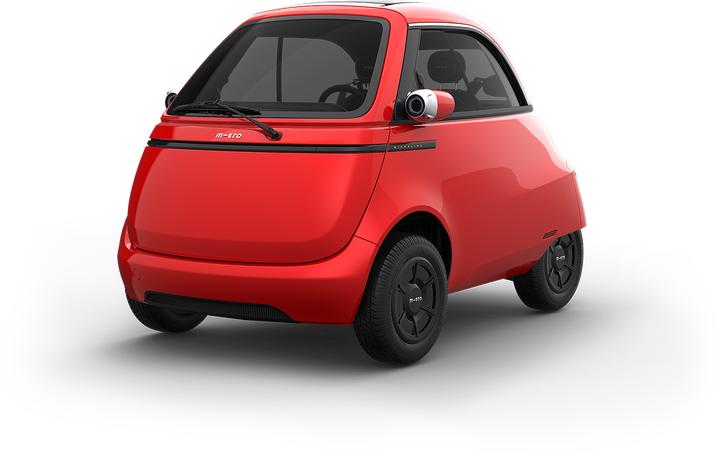 Produktbild Microlino Mid Range Milano Red Monocolor (Elektro / Benzin Hybrid, 17 PS)