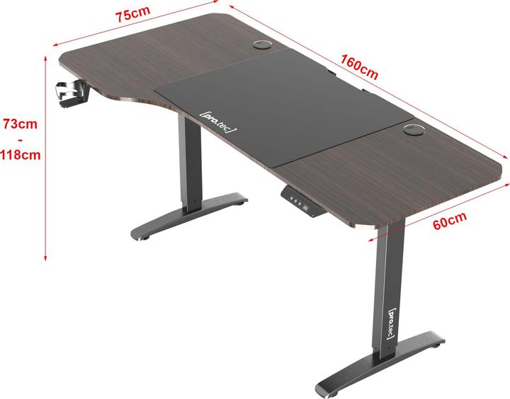 Produktbild En.Casa Oxnard (160 x 75 x 118 cm)