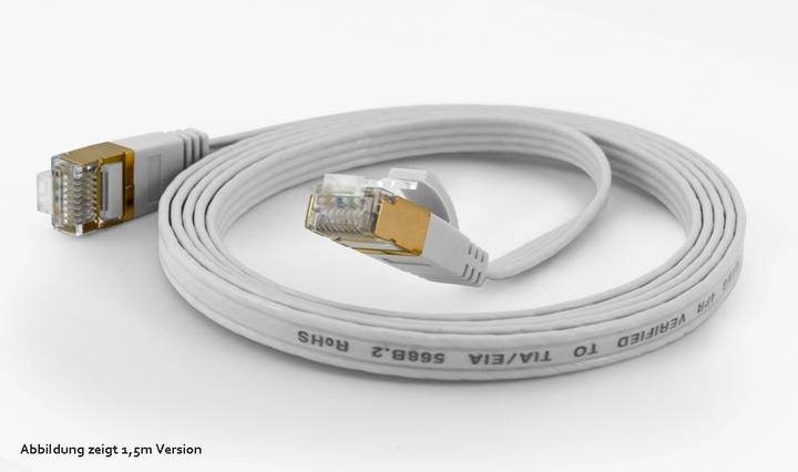 Produktbild Wantec Flaches CAT6A FTP Patchkabel (F/UTP, CAT6a, 5 m)