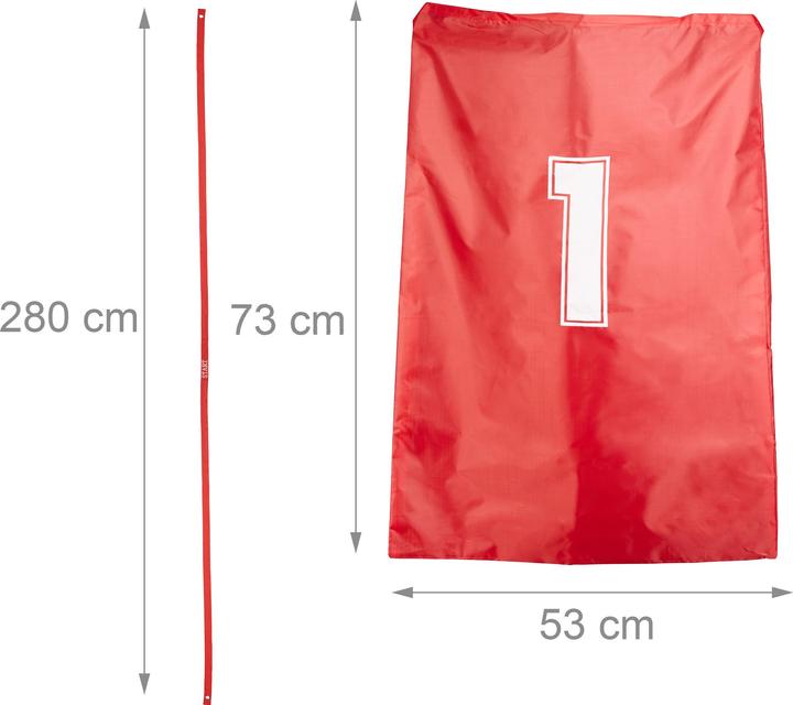 Produktbild Relaxdays Hüpfsäcke (1 - 4 Spieler)