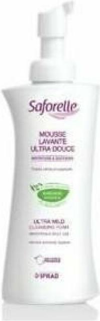 Image du produit Saforelle Mousse Nettoyante Ultra Douce 250ml (Mousse nettoyante, 250 ml)