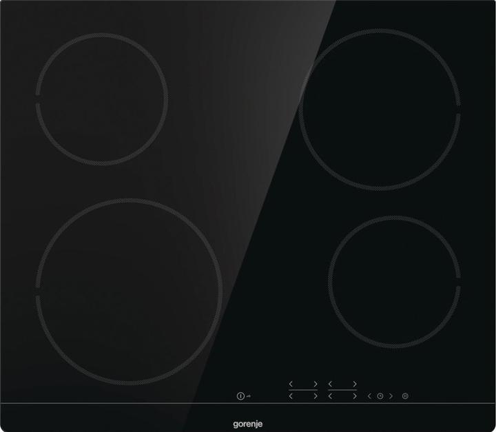 Image du produit Gorenje ECT641BSC Table de cuisson céramique intégrée 4 zone(s) (59.50 cm, Table de cuisson en vitrocéramique)