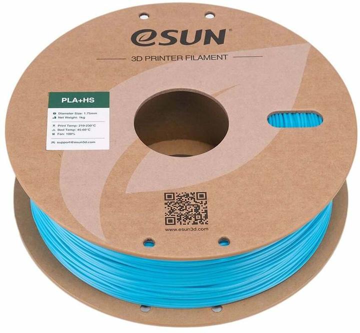 Produktbild eSUN EPLA+HS 1,75mm LIGHT BLUE 1kg (PLA+, 1.75 mm, 1000 g, Blau)