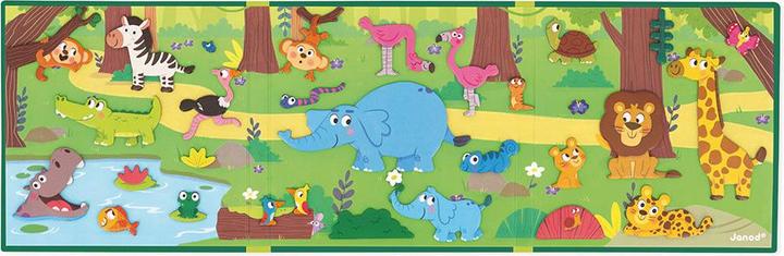 Nutritional values and ingredients Janod Magnetistories Afr Animals (German)