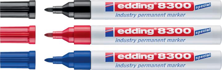 Produktbild Edding Permanent Marker 8300 (Schwarz, 1.50 mm, 1 x)