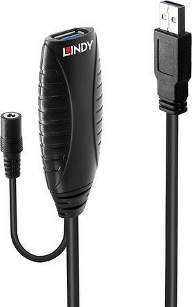 Produktbild Lindy USB 3.0 Aktiv-Verlängerungskabel Pro (10 m, USB 3.0)