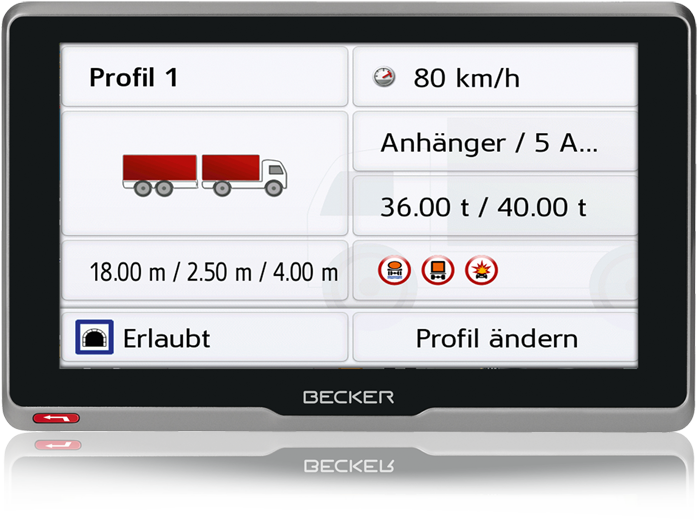 Produktbild Becker transit.6sl EU plus (6.20")