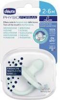 Immagine prodotto Chicco Succhietto fisiologico PHYSIOFORMA SOFT LUXE, silicone, VERDE, 1 pezzo - 2-6m (1 x, fino a 6 M.)