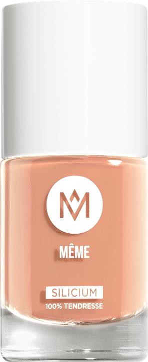 Même Nail Polish with Silicon White Peach (Pêche Blanche, Colour paint)
