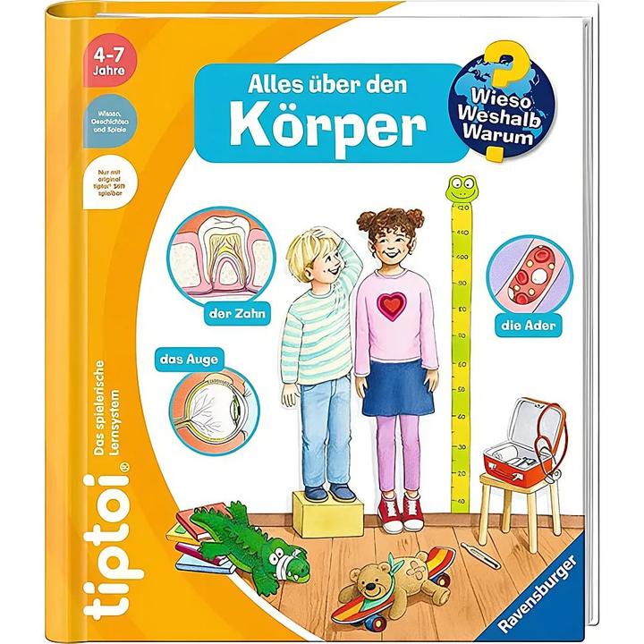 Actual product image tiptoi - Körper (German, Constanze Schargan, Heike Tober, 2022)
