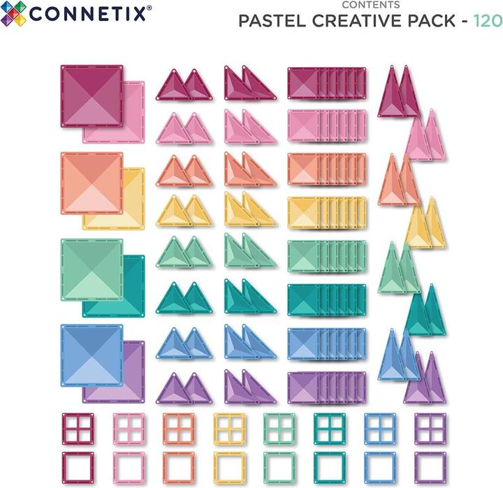 Actual product image Connetix Creative Pack