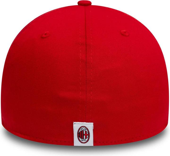 Produktbild New Era 39Thirty Stretch Cap - AC Mailand schwarz - M/L (M/L)