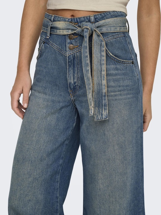 Actual product image Only ONLJOELLE Hohe Taille Weiter Beinschnitt Jeans Jeans mit weitem Bein (W27/L32)