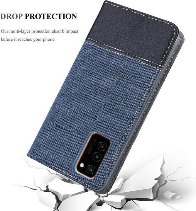 Produktbild Cadorabo Book Jeans Optik Cover (Honor View 30)