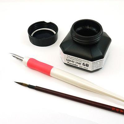 Produktbild Kuretake Tusche Sumi Ink (1 Stk., Schwarz)