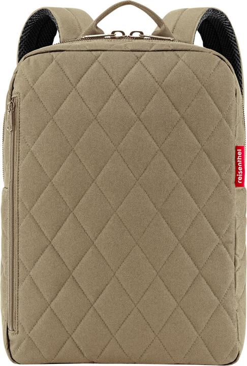 Actual product image reisenthel Backpack Classic backpack M Rhombus Olive (13 l)