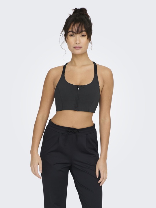 Actual product image Only Play Zip Sports Bra (S)