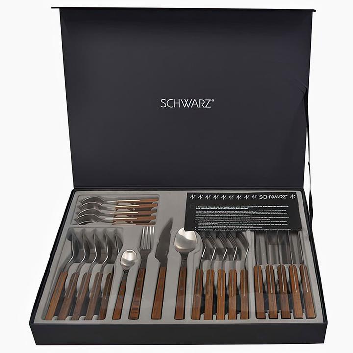 Produktbild Schwarz Kitchen Bergen (24 Stk., Besteck Set)