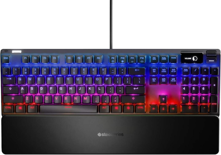 Actual product image SteelSeries Apex Pro Mechanical Gaming Keyboard, OmniPoint Switch, US Layout (US, Cable)