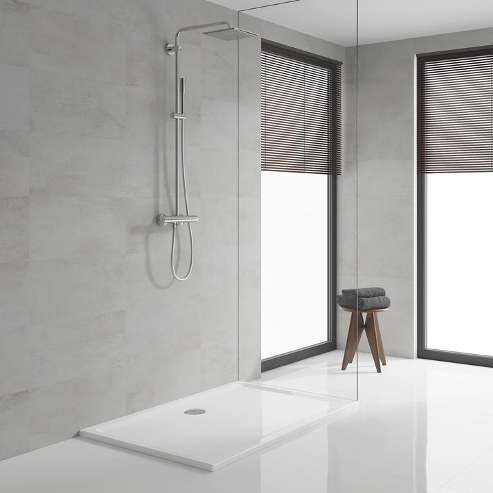 Produktbild Grohe Vitalio Joy Duschsystem Duschsystem mit Thermostatbatterie für die Wandmontage