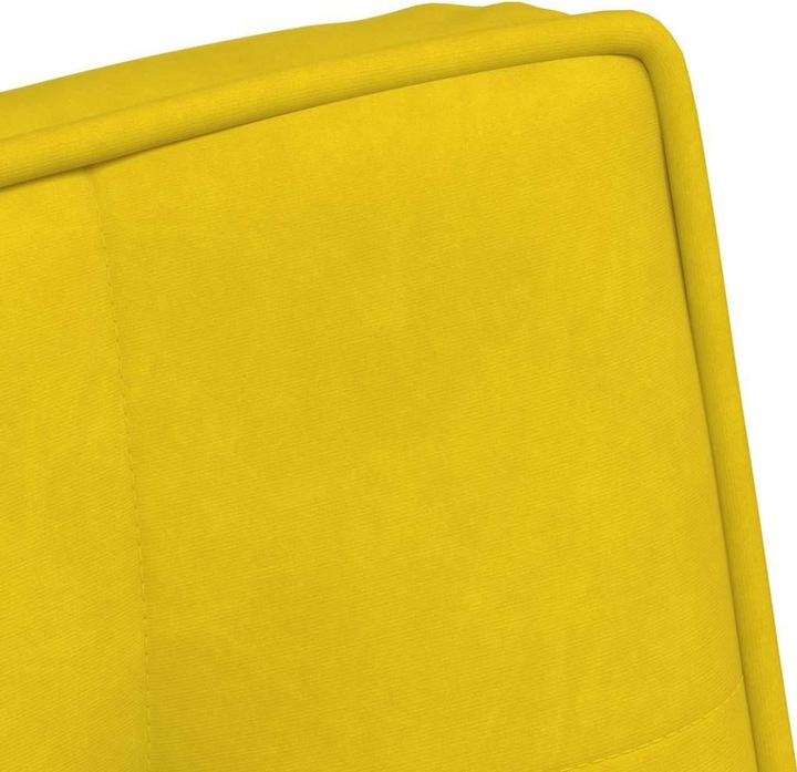Immagine prodotto VidaXL Poltrona relax con sgabello poltrona in velluto giallo poltrona con sgabello