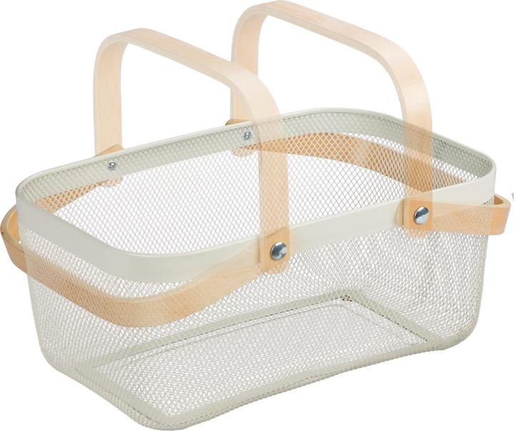 Produktbild Relaxdays Drahtkorb (1 x, 43 x 27 x 17.5 cm)