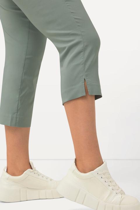 Immagine prodotto Ulla Popken Pantaloni di bengalina elasticizzata, lunghi fino al polpaccio, con cintura elastica (66)