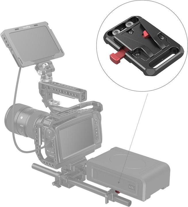 Produktbild SmallRig Mini V Mount Battery Plate 2987
