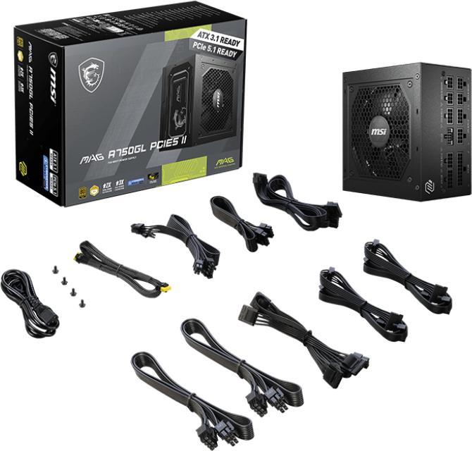 Produktbild MSI MAG A750GL PCIE5 II (750 W)