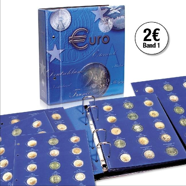 Actual product image Schwäbische Albumfabrik 2-euro coin collection album Topset, for all 2 euro coins, 2004-2013 (German, 2016)