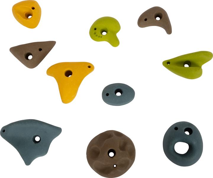 small foot Adventure climbing stones