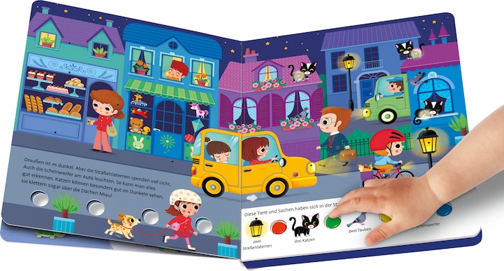 Image du produit Ravensburger Mon grand livre caché de lumières : Dans la nuit (Allemand)