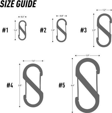 Produktbild Nite Ize Karabiner S-Biner Gr. 4 NI-SB4