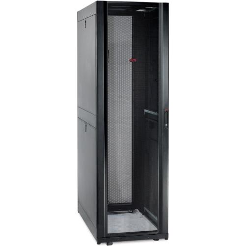 Thumbnail - APC NetShelter SX 45U 600mm Wide x 1070mm Deep Enclosure with Sides Black (45 HE, 19 Zoll Rack), Serverschrank, Schwarz