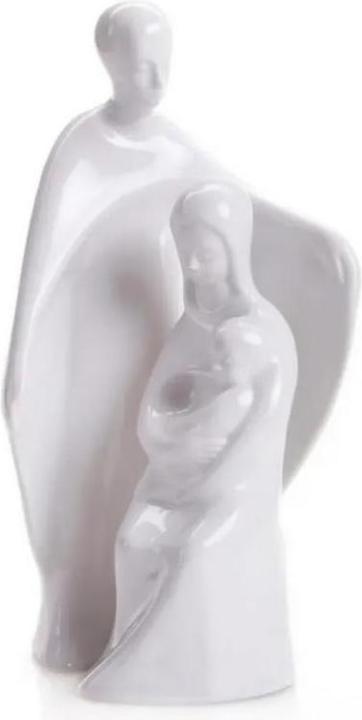 2641 BW - Porcelain figure Mary, modern, 13 cm, bisquit white