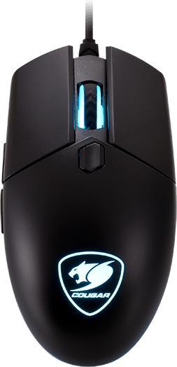 Actual product image Cougar DEATHFIRE EX keyboard USB QWERTY Black (DE, Cable)