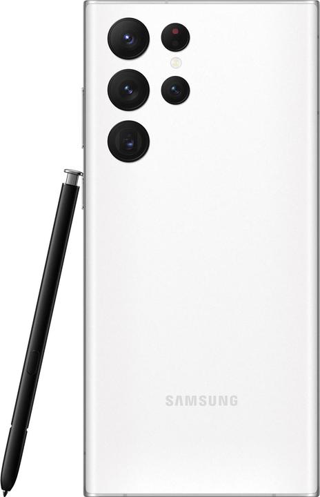 Produktbild Samsung Galaxy S22 Ultra (256 GB, Phantom White, 6.80", Dual SIM, 5G)