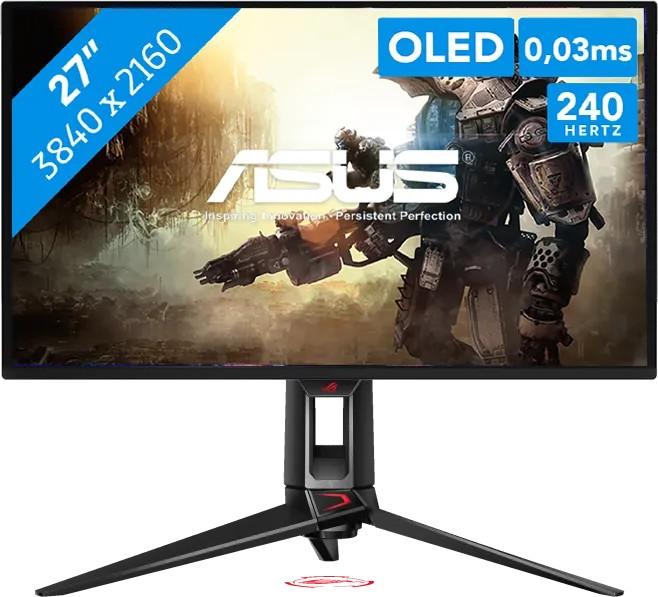Actual product image ASUS ROG Swift OLED PG27UCDM (3840 x 2160 Pixels, 26.50")