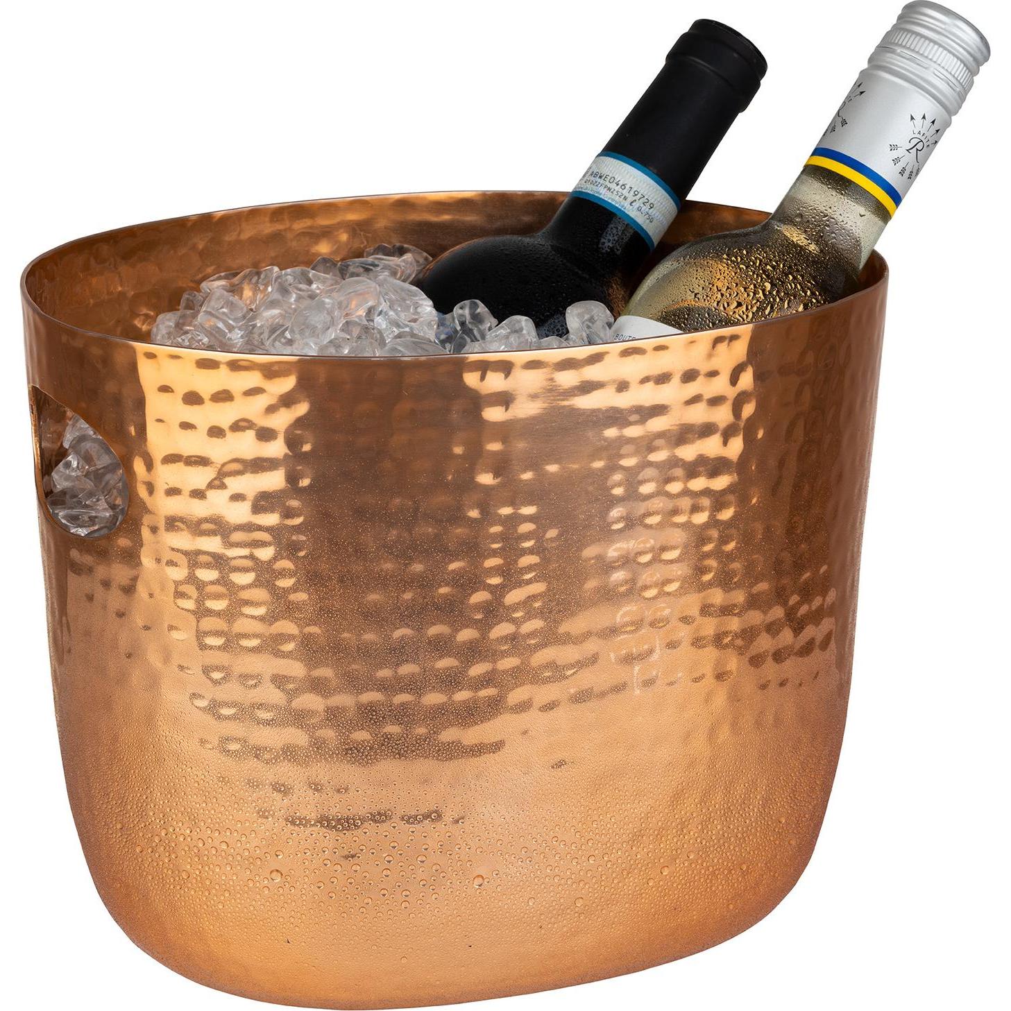 Thumbnail - APS Wein-/Sektkühler "LARGE", Flaschenkühler, Silber
