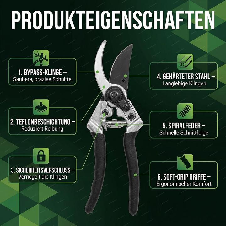 Actual product image Champ Gartenschere 21 cm