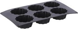 Actual product image Patisse Cupcake mould set with decoration picker 24 pieces ø 5cm
