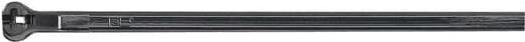 Actual product image ABB Ty-Rap® Cable Tie with Steel Nose Lock (L x W) 356 mm x 2.4 mm TY5234MX Color: Black 100 pcs. (Metal cable ties, 356 mm, 100 pcs.)