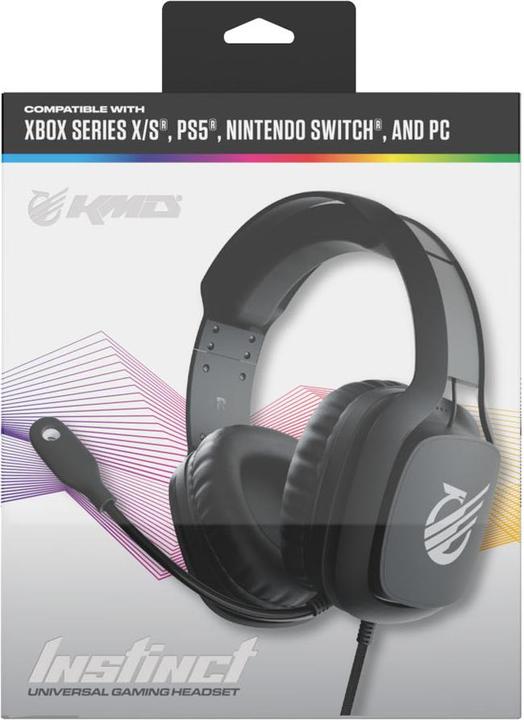 Image du produit KMD - Instinct Universal Headset - Black (Filaire)