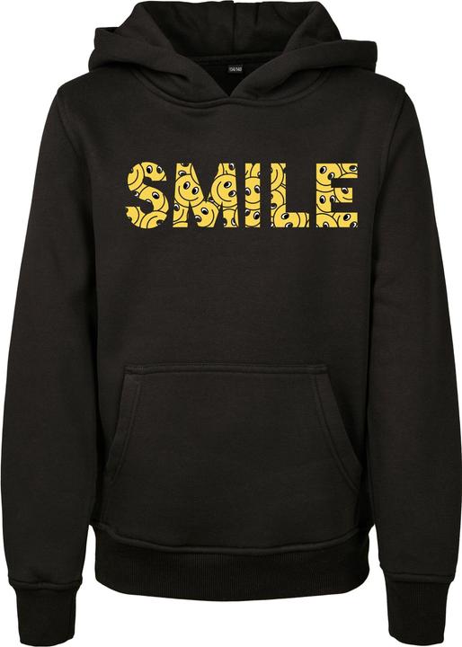 Immagine prodotto Urban Classics Felpa con cappuccio Smile Box gialla per bambini - 15605 (122, 128)