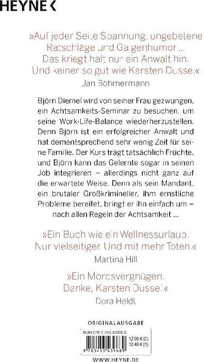 Image du produit Achtsam morden (Allemand, Karsten Dusse, 2019)