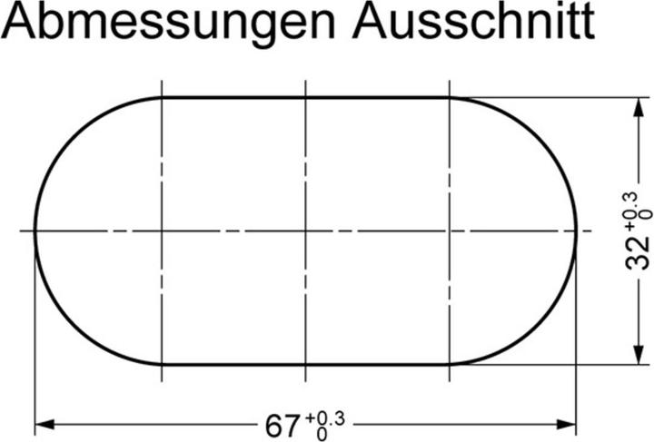 Produktbild Sugatsune Kabeldurchführung (Kabeldurchlass, 6.70 cm)