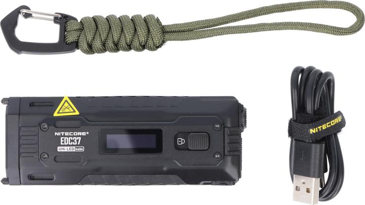 Actual product image Nitecore EDC37 (10.80 cm, 8000 lm)