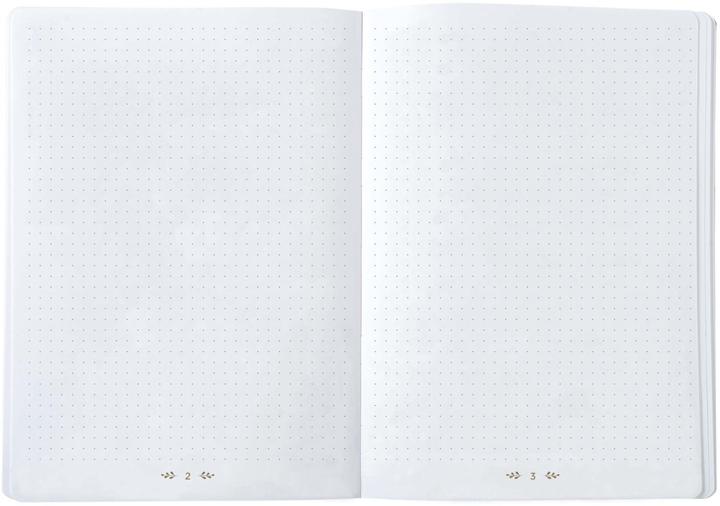 Actual product image Quo Vadis Notebook Life Journal 21 Dot (15 x 21 cm, Dotted, Hardcover)