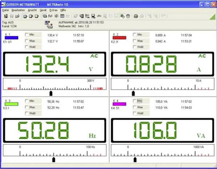 Actual product image Gossen Metrawatt METRAwin 10 Measuring SoF